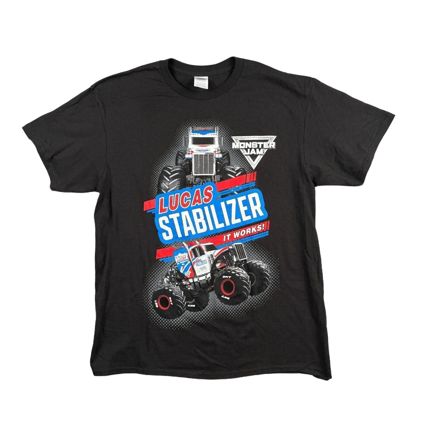 Lucas Stabilizer Monster Truck Graphic T-Shirt Sweatshirt Hoodie Streetwear Unisex Tee Reprint