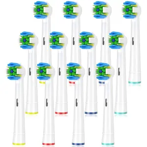 4/8/12pcs Toothbrush Replacement Heads Refill, Compatible with Oral B Pro Series & Vitality Models, Durable Brush Head Design