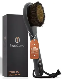 TheraCopper Copper Dry Facial Brush For Women