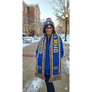 SGRho Blue Scarf & Hat Set