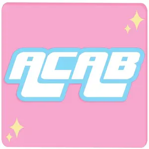 Sticker- A C A B blue