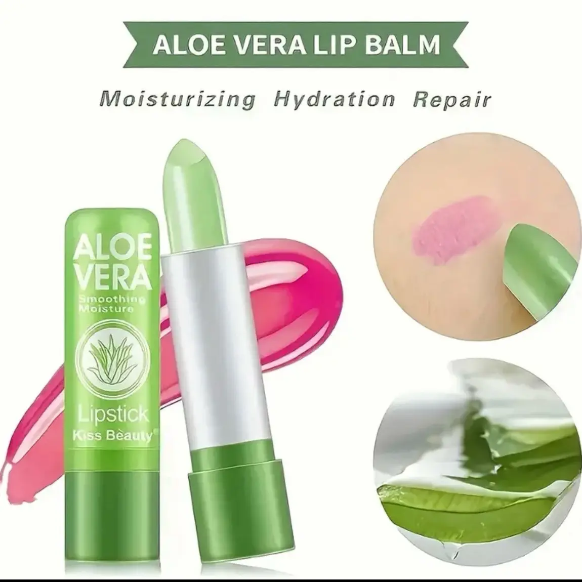 Vibrant Berry Tinted Lipstick  - Long-Lasting, Moisturizing, Waterproof, Nourishing Lip Care with Plumping Effect for All Skin Types Makeup Gloss Lipgloss Moisture Moisturize Glossy Cosmetic