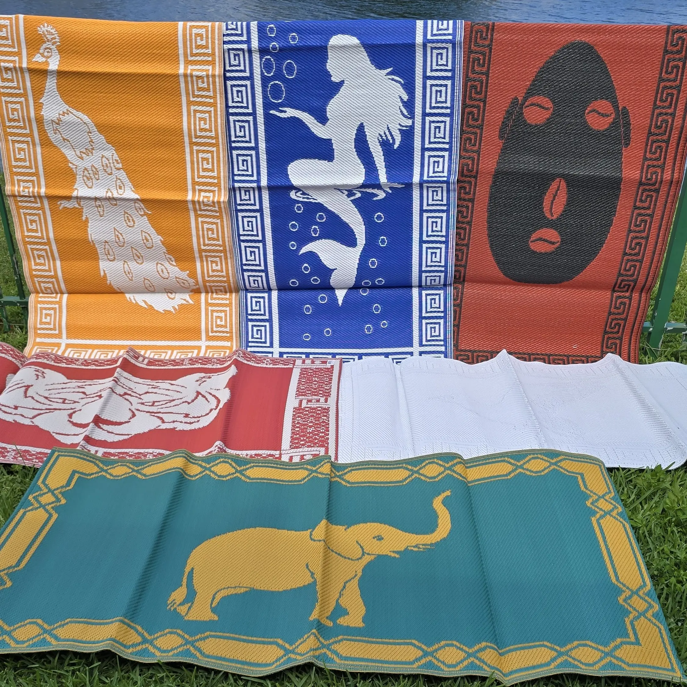 Traditional Santeria Mat for Orishas and Eggun - Straw Mat for Yoruba Osha-Ifa Ceremonies & Altars