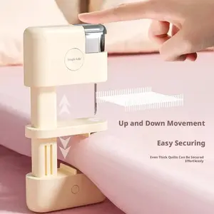 Home Bed Sheet Fastener, Quilt Cover Holder, Needle-Free, Detachable, Secure Fit, Prevents Slipping, Easy to Use, Essential Bedroom Accessory