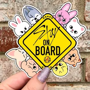 Stay on Board Magnet — Skz Weatherproof Car Magnet