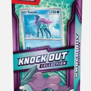 Pokemon Suicune Knock Out Collection 2 Booster Packs & Sticker Sheet