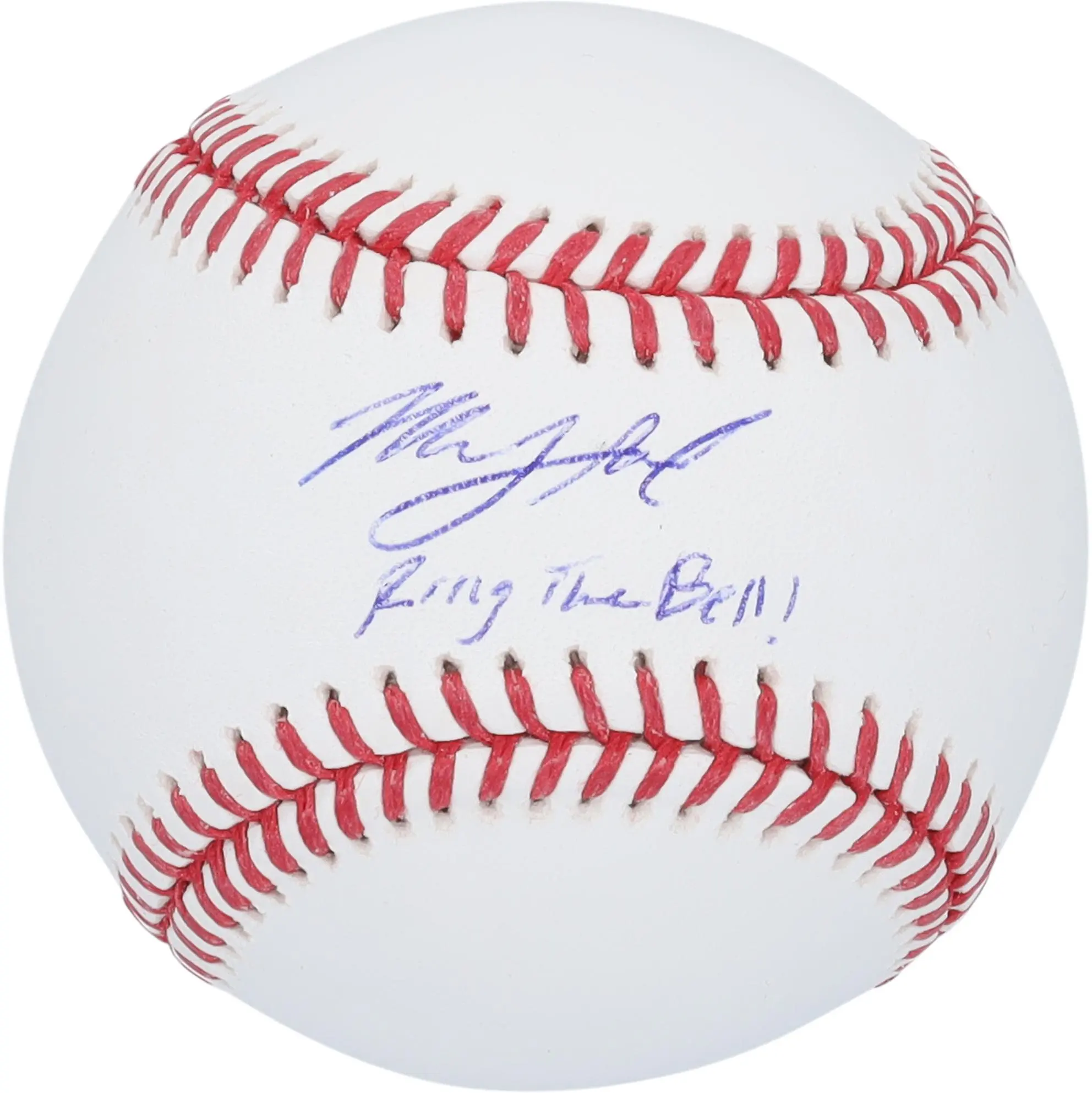 Mick Abel Philadelphia Phillies Autographed Baseball with "Ring The Bell" Inscription - Fanatics Authentic Certified