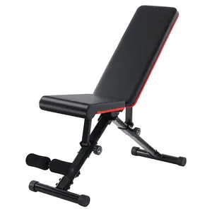 Adjustable Weight Bench for Home Gym, Foldable Workout Bench Press for Full Body Exercise and Strength Training Chest Ergonomic Legs Durable Back