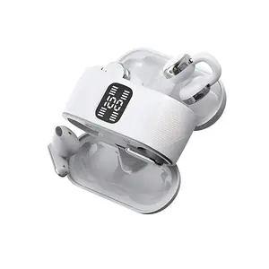 Latest Bluetooth-compatible Earphones Set, 4-Piece Enc Noise Cancellation, High-Fidelity Sound, Type-C Fast Charging, Auto Pairing Function
