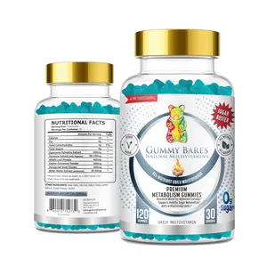 Gymnema Sylvestre & Berberine Gummies with Ceylon Cinnamon, Fenugreek & Bitter Melon – Carb Blocker | Gummy Bares 120 Ct.