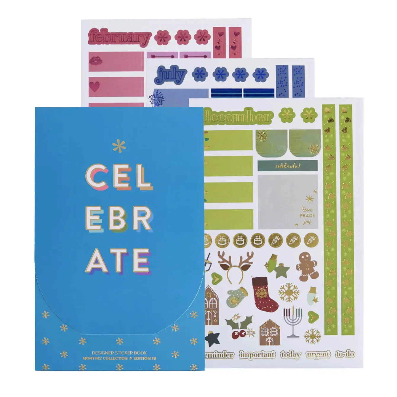 Monthly Sticker Book - Edition 10