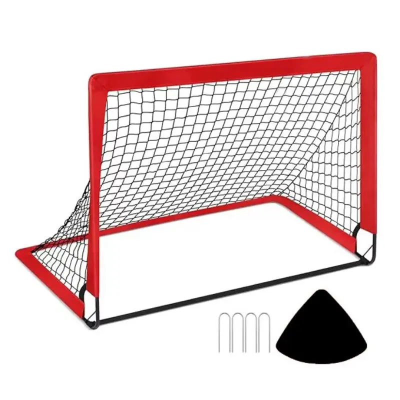 Portable Adult Soccer Goals, 120cmx90cm Pop-Up Football Net, Football Equipment, Soccer Gear, Ideal for Backyard Games & Training, Multiple Colors Available, Perfect Gift for Soccer Lovers