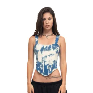 CUSTOM DENIM CORSET.