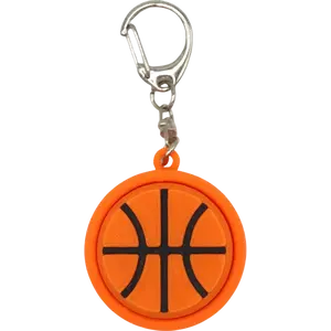 Basketball Fidget Clicker: keychain accessory, stress relief, cute must have
