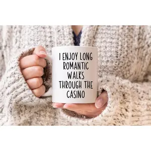 Casino Gifts, Gambler Gift, Casino Player Coffee Mug, Poker Lover Gift, Gambling Cup, Casino Birthday