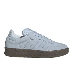 adidas Mens Samba Xlg Lace Up Sneakers Shoes Casual - Blue