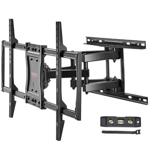 TV Wall Mount Fits for Most 37-75 in. TV Mount Swivel Tilt Horizontal Adjustment Bracket 132 lbs.