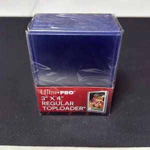 Ultra-Pro 3x4 Regular Toploader 35pt Card Protector for Collectors - 25 Count Semi Rigid Top Loaders for Sports Cards and TCG