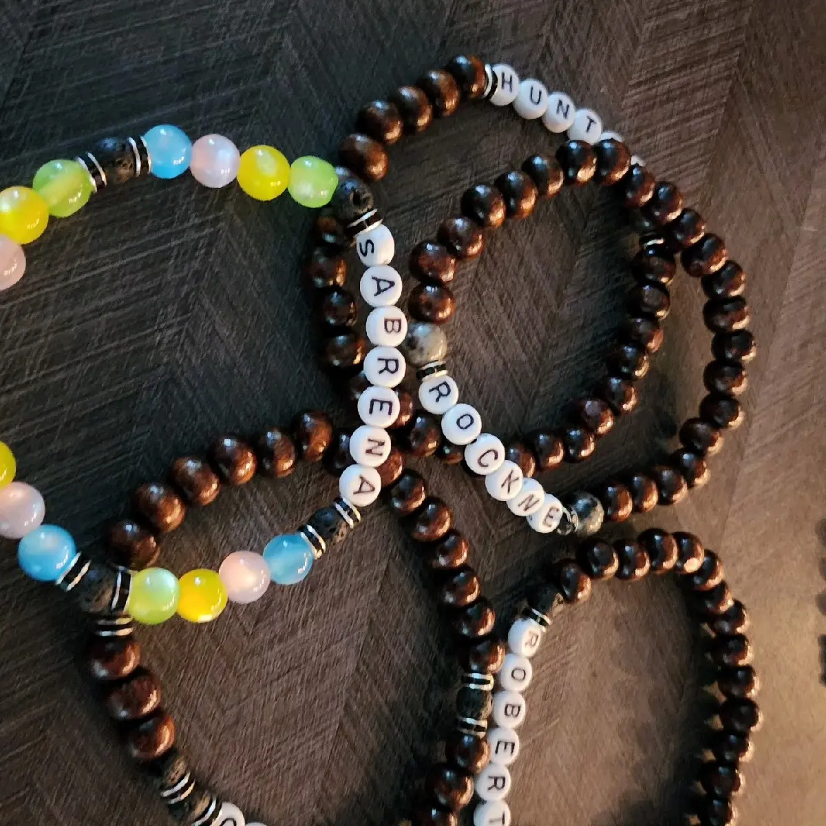 B2- Custom Name / Word Bracelets