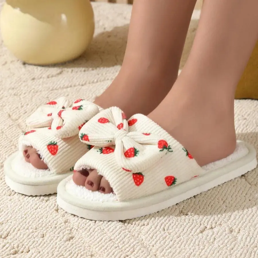 Women's Bohemian Indoor Slides with Woven Polypropylene Strap and Lightweight EVA Anti-Slip Sole, Comfortable for All-Season Home Wear