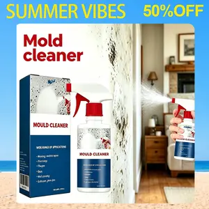 Wall Mold Remover Liquid Spray - Fast-Effective Mold Stain Remover, Regrowth Prevention, Light Special Formula Household Cleaner for Sterilization, Mite Removal