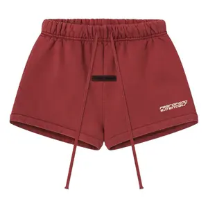 (WMNS) Fear of God Essentials Running Short 'Crimson' 160HO255361FW