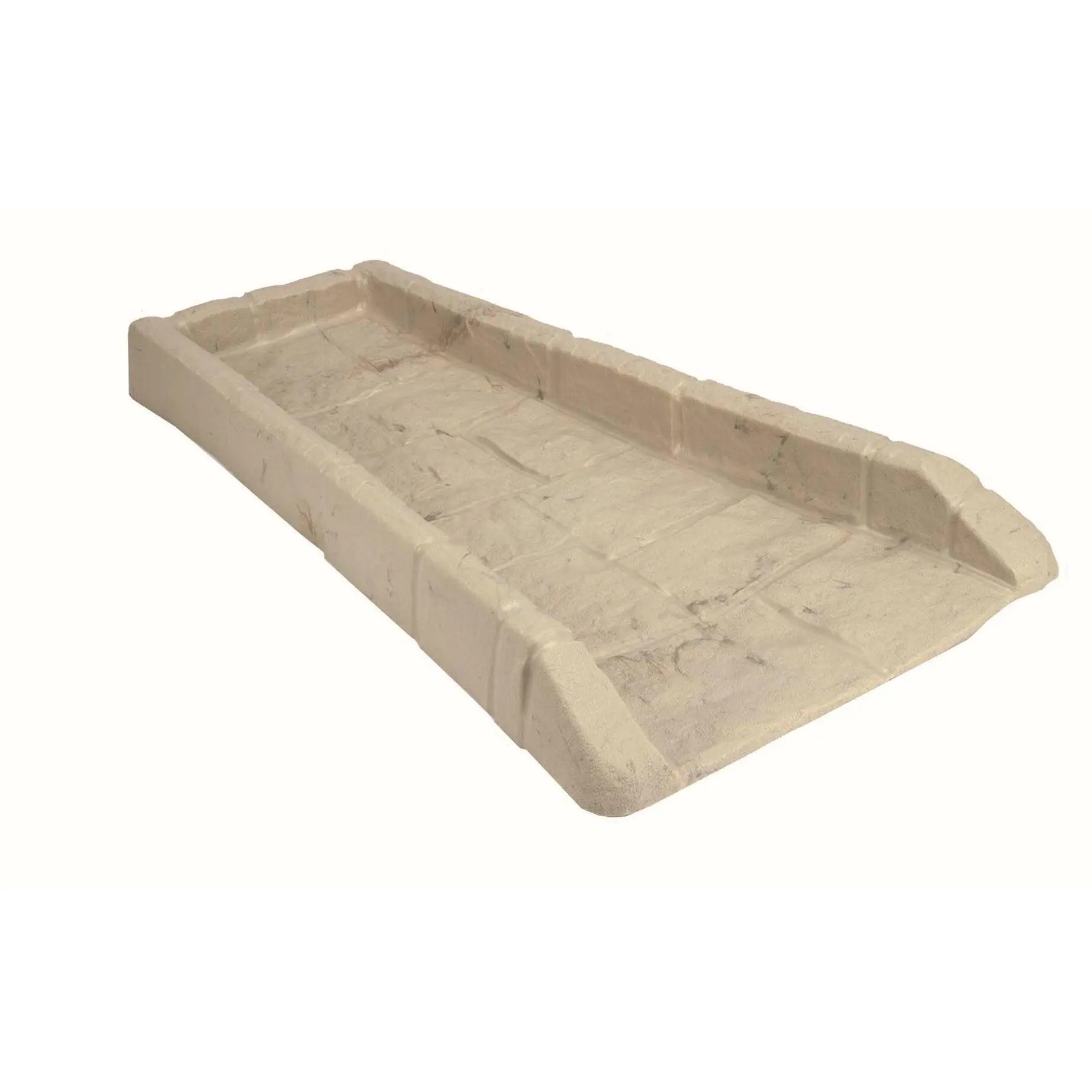 Suncast SB24 Decorative Rain Gutter Downspout Splash Block, Taupe (20 Pack)