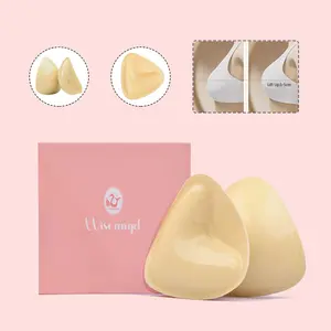 Wise Angel Sticky Push Up Inserts - Instant Boost Double-Sided Adhesive Bra Cup for Women - Womenswear, Clothing Push-Up Ultra Boost Inserts for Women,sticky push up pads,adhesive bra,double sided sticky lift pads, inserts