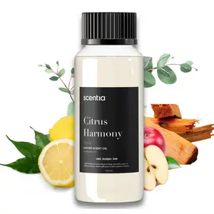 Scentia Citrus Blend Scented Flower Fragrance Oil - Aroma Diffuser Oil with Sage for Home Care, Home Fragrances Supplies