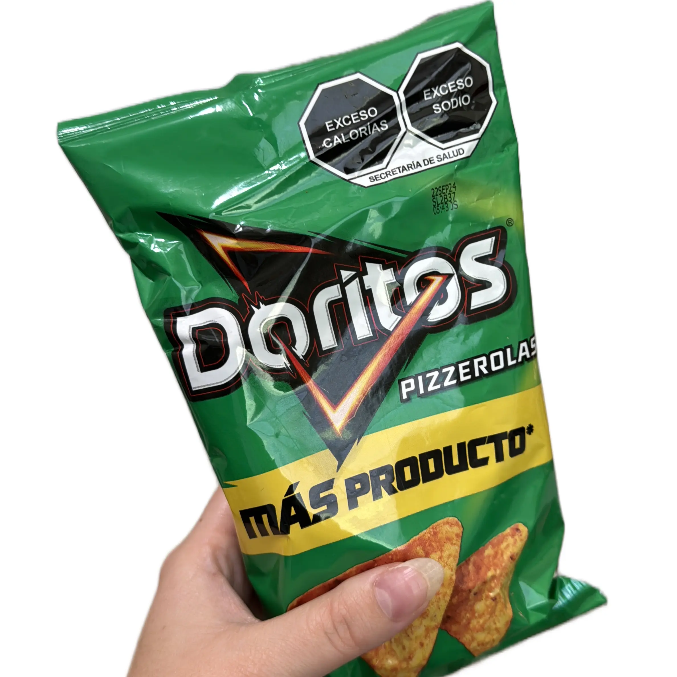 10-Pack Sabritas Doritos Pizzerolas Mexican chips snacks small bag 61g ...