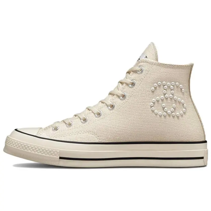Stussy x Converse Chuck 70 High Top Vintage Sneaker - Men's/Women's Casual Wear Trainer, Classic Athletic Footwear