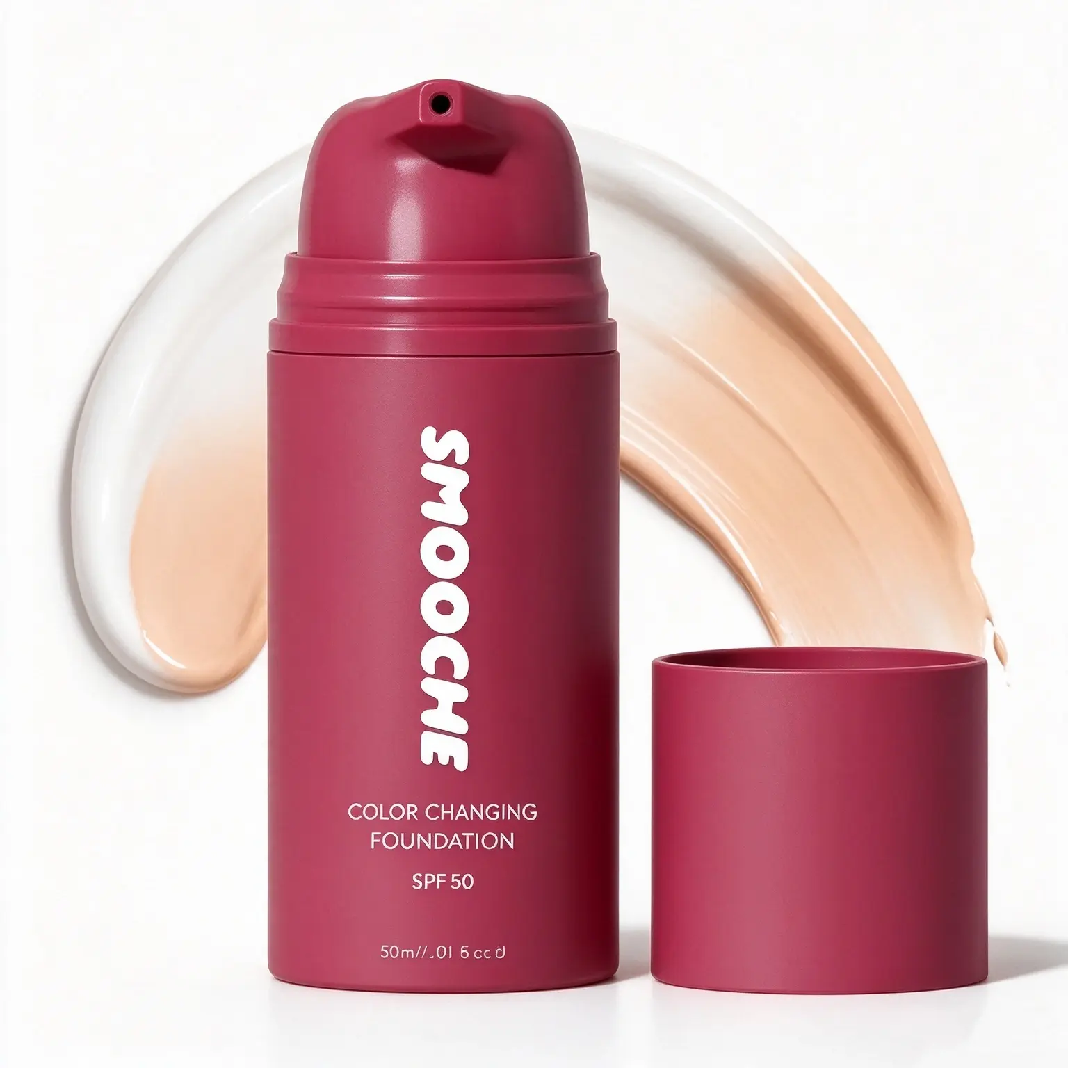Color Changing Foundation That Adapts to Your Skin Tone Lightweight Buildable Coverage SPF15