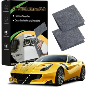 Car Scratches Remover,6 Pack Nano Sparkle Cloth for Car Scratches Multi-Purpose Nano Magic Cloth Easy to Repair Paint Scratches,Water Spots Surface Polishing, Car Detailing Products