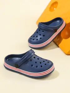 Kids Fashion Hole Shoes, Lightweight Comfortable Cartoon Pattern, Suitable for Boys Girls Daily Casual Outdoor Sports, Children Beach Shoes, Strap Slides