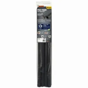 THERMWELL PRODUCTS 272036 Pre-Slitted Pipe Foam Insulation - 3 ft Length, Pack of 4, Fits Pipes for Sailing Water Sports