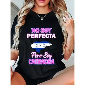 100%25 Cotton Unisex Shirts Catrachas Honduras Flag Shirts Honduras T-Shirt Casual Top