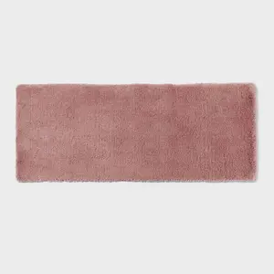 24"x60" Spa Plush Bath Rug Mauve - Threshold