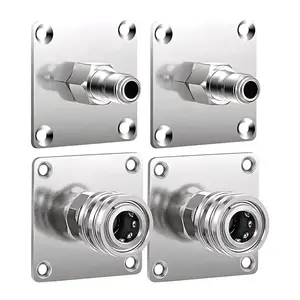 Pressure Washer Handheld Holder, Foam Cannon Holder, 1/4" Quick Connect Foam Cannon Wall Mount, Foam Wand Storage Rack Wall Mount Tool Holder for Organize and Store Power Washing Accessories