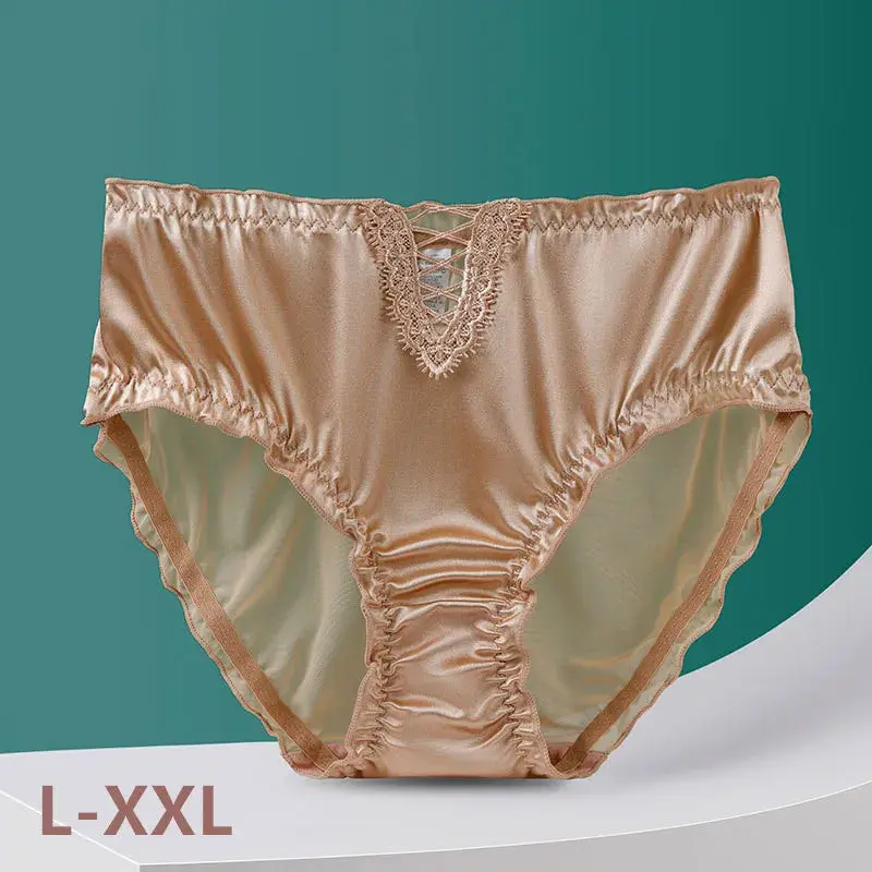 Ropa interior para mujeres sexy panties women lace oversized lenceria hollow breathable lingerie cotton crotch underwear women