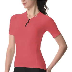 Wulibike Cycling Jersey Women Long Sleeve,Bike Shirts for Women Biking Tops Breathable Cycle Jerseys with 4 Pockets