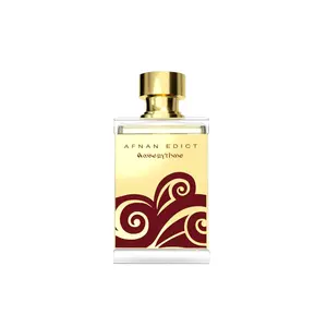 Afnan Edict Amberythme Unisex Eau de Parfum Spray - 2.7oz Single Bottle with Amber Spice and Floral Notes, Beauty & Personal Care Fragrance
