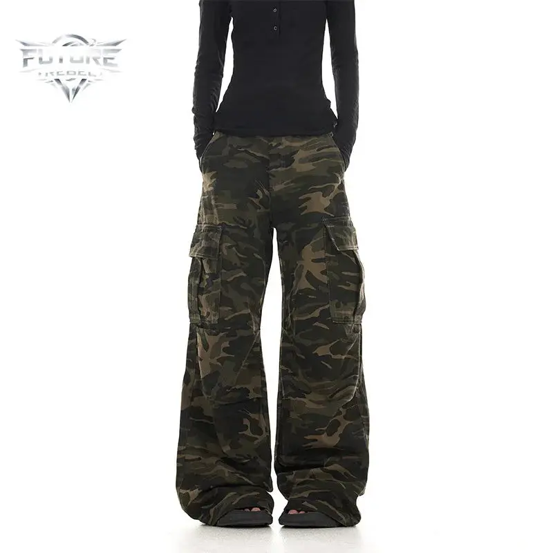 Shadow Ops™ Camo Cargo Pants — Oversized Tactical Streetwear Edition