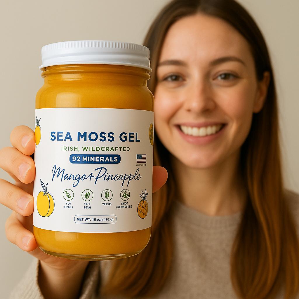 Mango & Pineapple Flavor | 92 Minerals | Organic Vegan Gluten-Free - Thumbnail 2