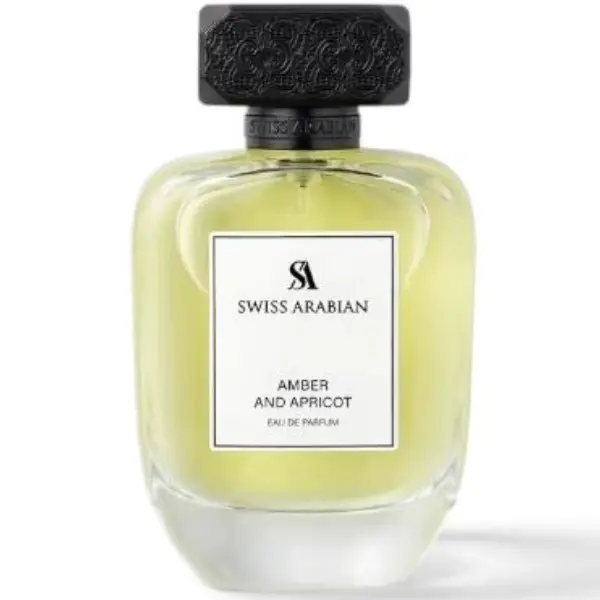 Swiss Arabian Amber and Apricot Eau De Parfum - Women's Long-Lasting Arabian Fragrance, Fruity Gourmand Scent with Sweet Warmth - 3.4 fl oz