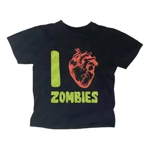 90s Zombie Aesthetic Baby Tee, Gothic Emo Girls, Y2k Clothes, Vintage Baby Tees, Punk Women's Aesthetic Letter Grunge Print, Downtown Girl Baby Tee, Summer Outfit, Downtown Girl Baby Tee, Gift For Her, Outfits