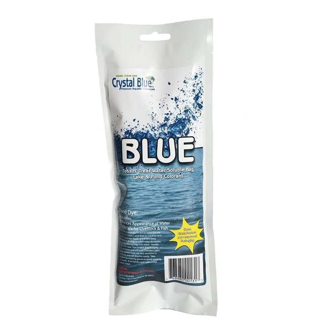 YF 1502131 6.8oz Crystal Blue Toss-N-Treat Throw Pack, Festive & Party Confetti Supply