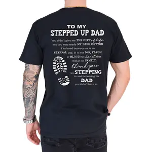 Bonus Dad Father Day Shirt, Step Dad Father's Day Gift, Gift For Step Up Dad, Father's Day Gift From Wife, From Kid, Unisex Long Sleeve Crewneck Tee, Classic Streetwear