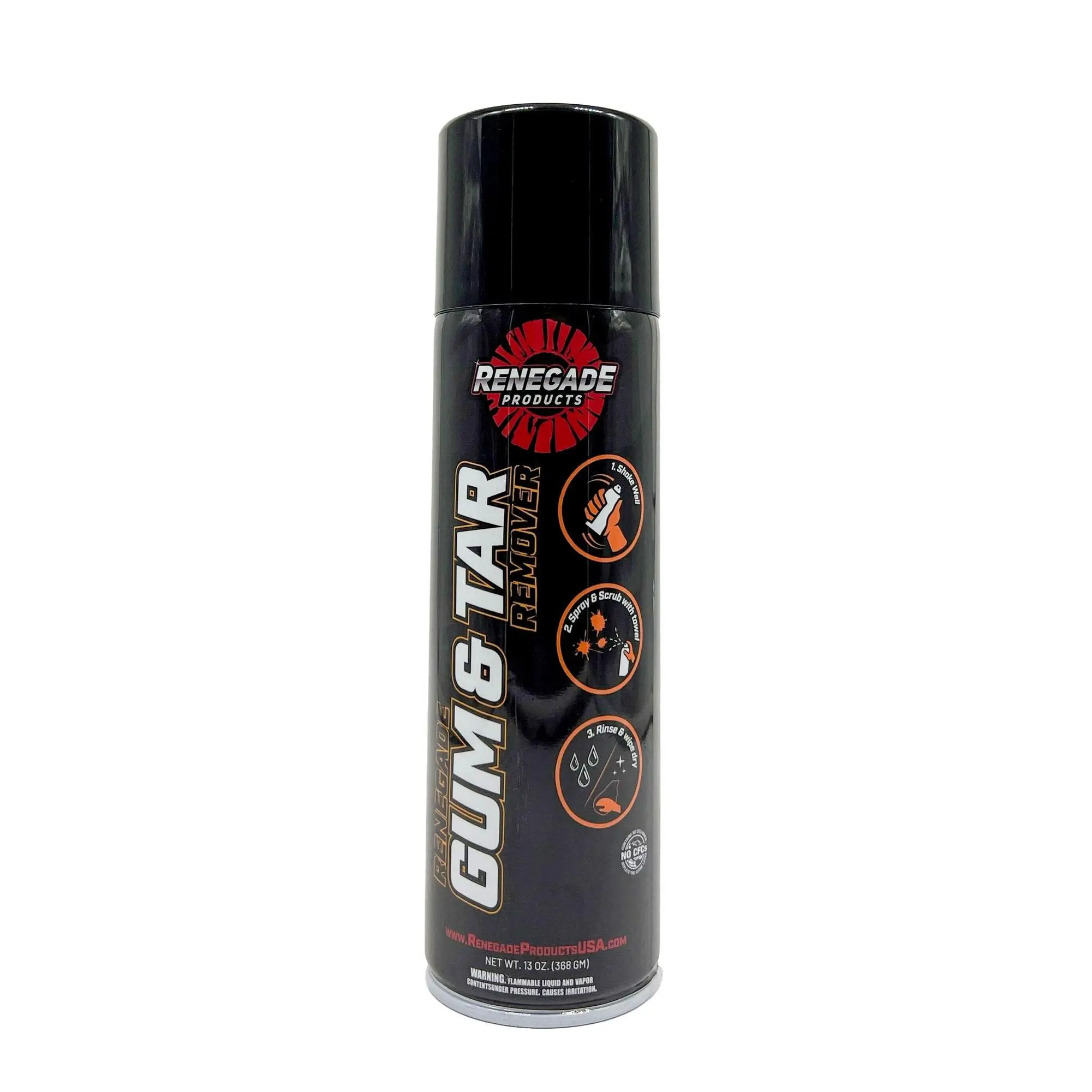 Renegade Products Gum and Tar Remover 13oz – Safely Removes Tar, Adhesives & Gum from Paint, Glass & Chrome Renegade Products Gum and Tar Remover 13oz – Safely Removes Tar, Adhesives & Gum from Paint, Glass & Chrome