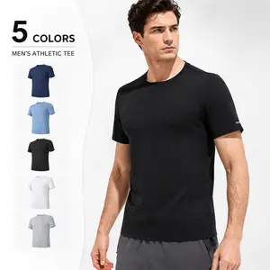 Separatec Men's Crew Neck Short-Sleeve Dry Fit Tees Active Fitness Apparel - Quick-Dry, Moisture-Wicking, Breathable Fabric Athletic Gym Training Running T-Shirt