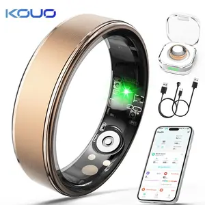 KOUO Smart Health Fitness Tracking Ring with Advanced Activity Monitor and Sleep Tracking Features for Optimal Wellness
